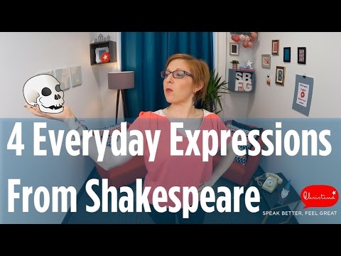 4 Citations Anglaises De William Shakespeare - 4 Everyday Shakespeare Quotes in English