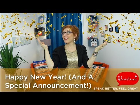 Happy New Year (And A Special Announcement!)