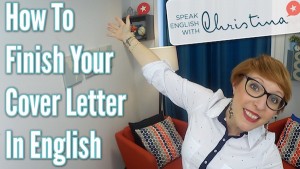 lettre de motivation en anglais