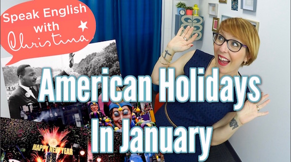 American holidays in January