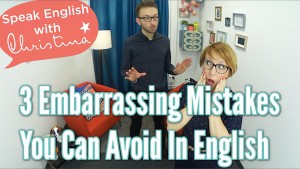 common mistakes in English