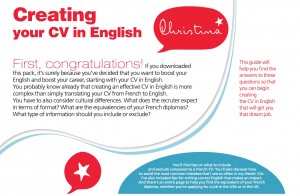 CV in English