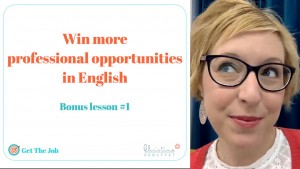 Prepare a job interview in English
