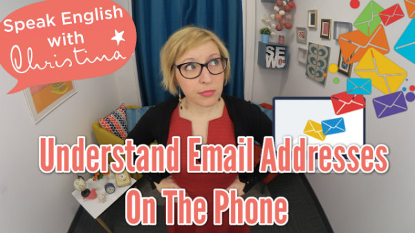 Understand Email Addresses in English