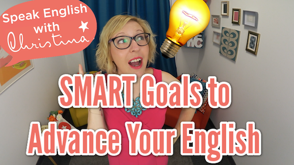 English Learning SMART goals