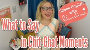 chit-chat in English