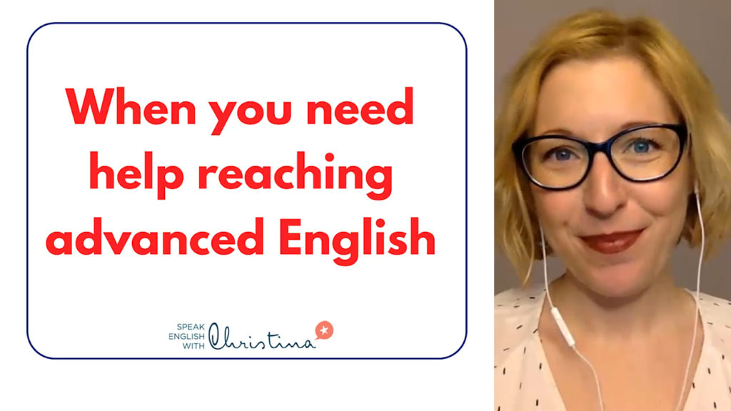 The right program to help you speak advanced English