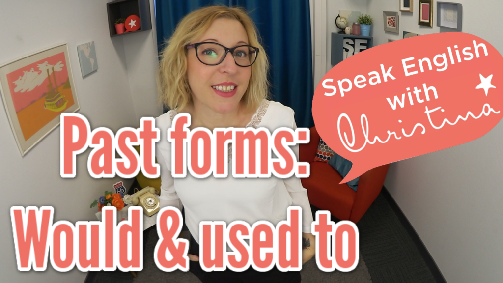 How to use “would” to talk about the past in English