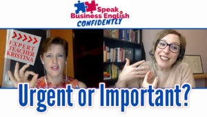 English important or urgent