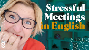 speaking at stressful meetings